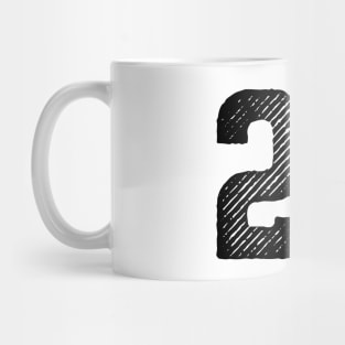 Rough Number 23 Mug